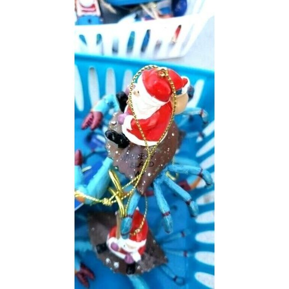 Cape Shore Santa Riding Maryland Blue Crab Christm - Picture 4 of 5